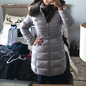 Dawn Levy Fur Hood Down Coat